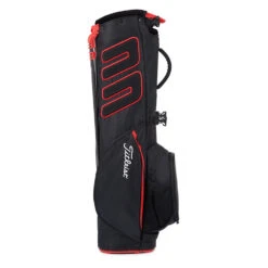 Titleist Players 4 Carbon S Golf Stand Bag -Golf Equipment Store Titleist 2022 Players 4 Carbon S Stand Bag Black Black Red 3