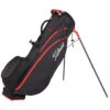 Titleist Players 4 Carbon Golf Stand Bag 2 Titleist Players 4 Carbon Golf Stand Bag -Golf Equipment Store Titleist 2022 Players 4 Carbon Stand Bag Black Black Red 1