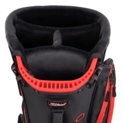 Titleist Players 4 Carbon Golf Stand Bag 10 Titleist Players 4 Carbon Golf Stand Bag -Golf Equipment Store Titleist 2022 Players 4 Carbon Stand Bag Black Black Red 4