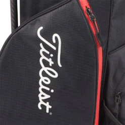 Titleist Players 4 Carbon Golf Stand Bag 11 Titleist Players 4 Carbon Golf Stand Bag -Golf Equipment Store Titleist 2022 Players 4 Carbon Stand Bag Black Black Red 5
