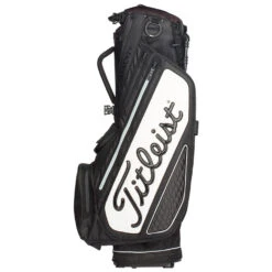 Titleist Tour Series Premium StaDry Golf Stand Bag 11 Titleist Tour Series Premium StaDry Golf Stand Bag -Golf Equipment Store Titleist 2022 Tour Series Premium Stand StaDry Bag Black White5