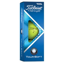 Titleist Tour Soft Golf Balls 9 Titleist Tour Soft Golf Balls -Golf Equipment Store Titleist 2022 Tour Soft Golf Balls Yellow 4