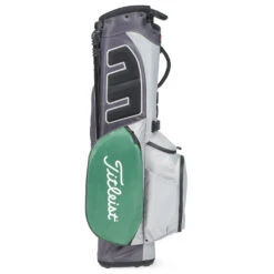 Titleist Players 4 StaDry Golf Stand Bag -Golf Equipment Store Titleist 2023 Players 4 Stadry Stand Bag Grey Green Graphite 3