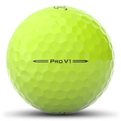 Titleist Pro V1 Golf Balls -Golf Equipment Store Titleist 2023 Pro V1 Golf Balls Yellow 3
