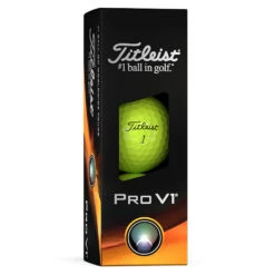 Titleist Pro V1 Golf Balls -Golf Equipment Store Titleist 2023 Pro V1 Golf Balls Yellow 4