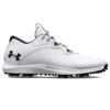 Under Armour Charged Draw 2 Golf Shoes -Golf Equipment Store Under Armour Charged Draw 2 Golf Shoes White White Black 1