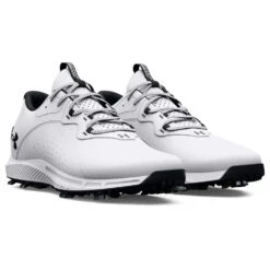 Under Armour Charged Draw 2 Golf Shoes -Golf Equipment Store Under Armour Charged Draw 2 Golf Shoes White White Black 3