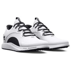 Under Armour Charged Draw 2 SL Golf Shoes -Golf Equipment Store Under Armour Charged Draw 2 SL Golf Shoes White Black Black 3