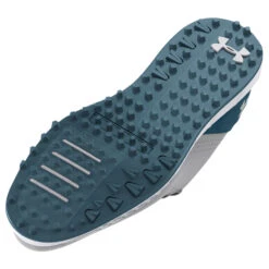 Under Armour HOVR Drive 2 SL Golf Shoes -Golf Equipment Store Under Armour Hovr Drive 2 SL Golf Shoes Halo Grey Stactic Blue 4