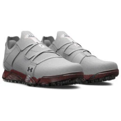 Under Armour HOVR Tour 2 SL Golf Shoes -Golf Equipment Store Under Armour Hovr Tour SL Golf Shoes Halo Grey Afterburn Black 3
