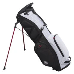 Wilson Exo Lite Dynapower Golf Stand Bag 11 Wilson Exo Lite Dynapower Golf Stand Bag -Golf Equipment Store Wilson 2023 EXO Lite Dynapower Golf Stand Bag Black White Red 5