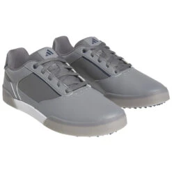 Adidas Retrocross Golf Shoes -Golf Equipment Store adidas Retro Cross Shoes Grey Three White 4