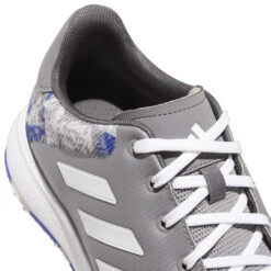 Adidas S2G Golf Shoes -Golf Equipment Store adidas S2G 23 Shoes Grey Three White Blue 4