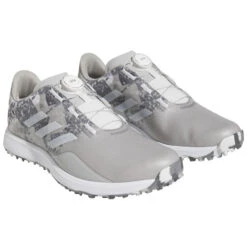 Adidas S2G SL BOA Golf Shoes -Golf Equipment Store adidas S2G SL BOA 23 Shoes Grey Two White 4