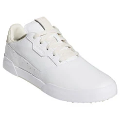 Adidas Adicross Retro Green Golf Shoes -Golf Equipment Store adidas adicross Retro Golf Shoes White Chalky Brown White 4