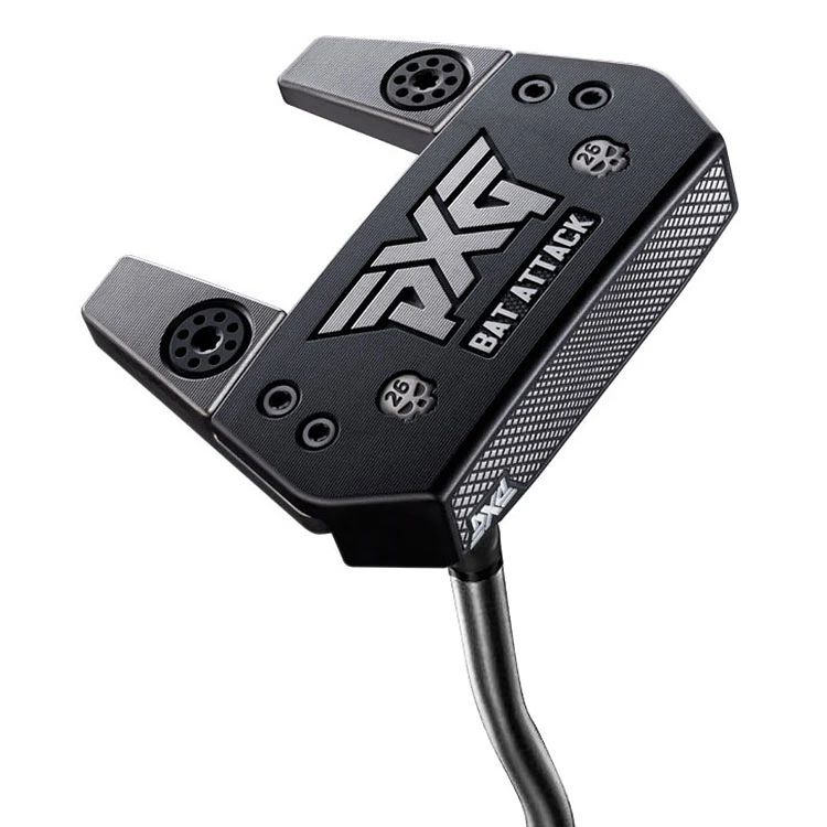 PXG Battle Ready Bat Attack Double Bend Golf Putter 3 PXG Battle Ready Bat Attack Double Bend Golf Putter