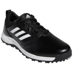 Adidas CP Traxion SL Golf Shoes -Golf Equipment Store cptraxionslgolfshoesblackwhitesilver4