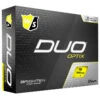 Wilson Duo Optix Matte Golf Balls -Golf Equipment Store duooptixgolfballsyellow1