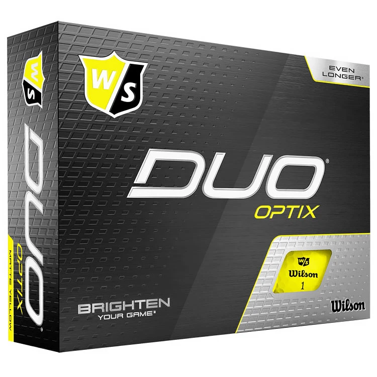 Wilson Duo Optix Matte Golf Balls 3 Wilson Duo Optix Matte Golf Balls