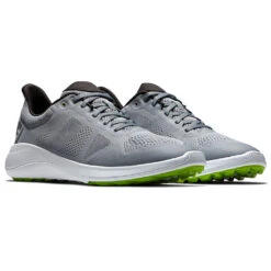 FootJoy FJ Flex Athletic 56142 Golf Shoes 10 FootJoy FJ Flex Athletic 56142 Golf Shoes -Golf Equipment Store fjflexathleticshoesgreywhite3