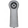 Titleist Heather Fairway Wood Headcover -Golf Equipment Store heatherfairwaycovergreyblack1