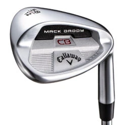 Callaway Mack Daddy CB Brushed Chrome Golf Wedge -Golf Equipment Store mdcbsatinchromewedge5